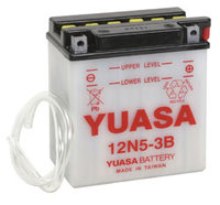 YUASA 12N5-3B vastaa YB5L-B