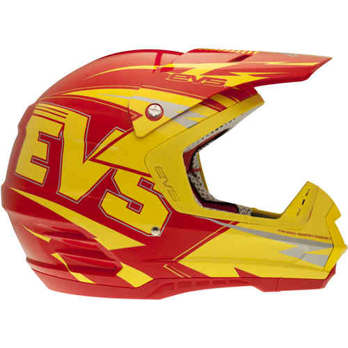 EVS Vortek T5 - Bolt kelta-punainen kypärä